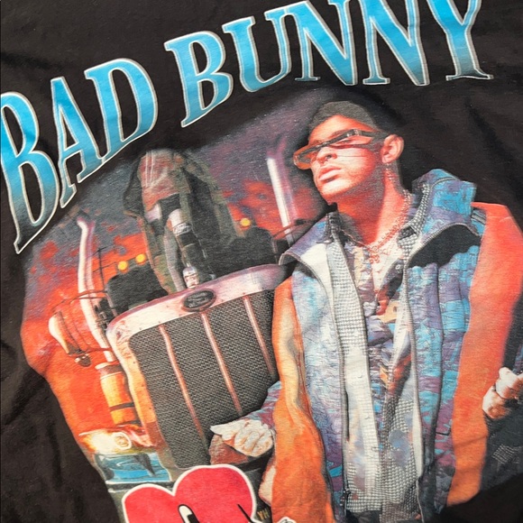 American Apparel Black Graphic Tee - Picture 5 of 5